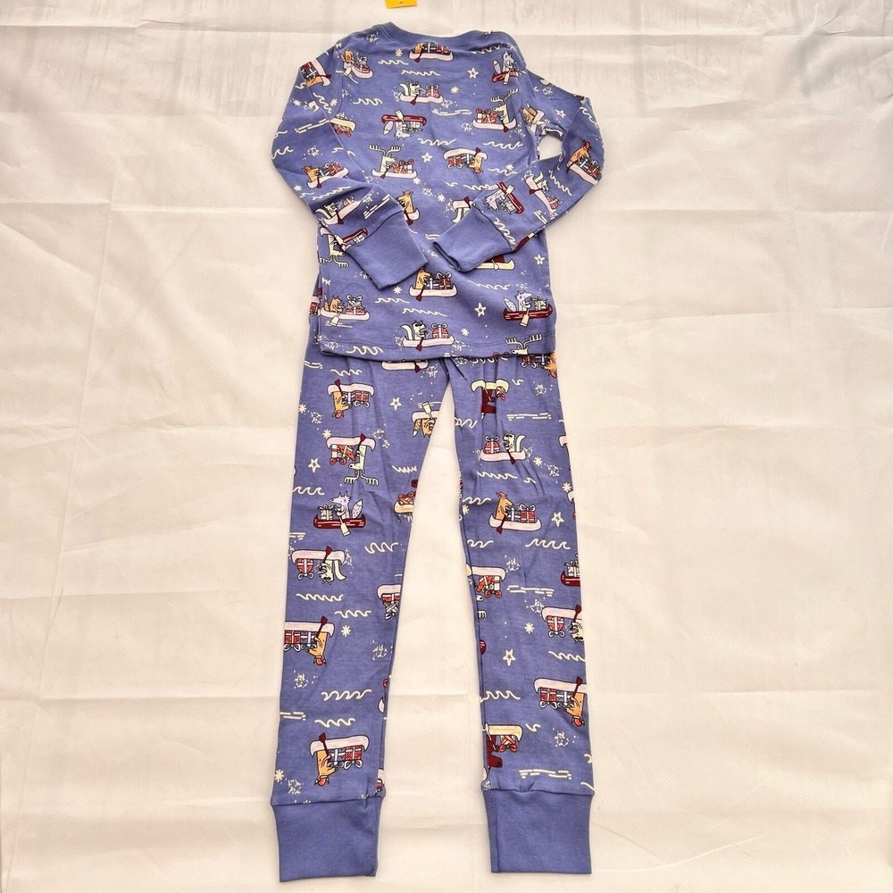 Amazon Essentials Unisex Babies/Toddlers/Kids Snug-Fit Cotton Pajama Sets (6-7)